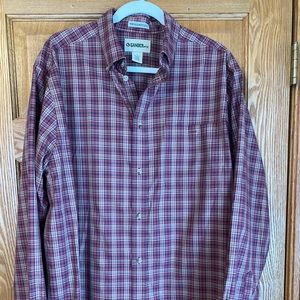 Men’s Gander Mtn size LARGE button collar shirt‎
